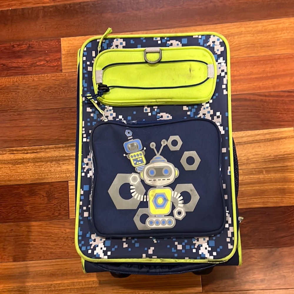 Kids Suitcase with Light-up Wheels